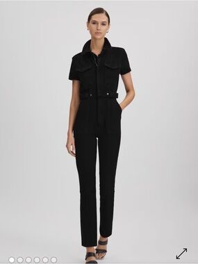 NWOT Good American black jumpsuit size XL